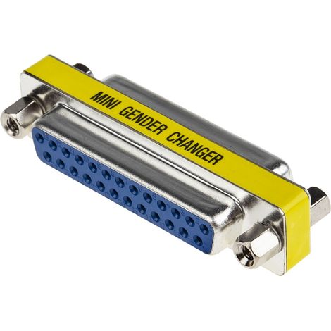 Adaptateur Sub-D 25 Femelle vers Sub-D 25 Femelle RS PRO ( Prix pour 1 )