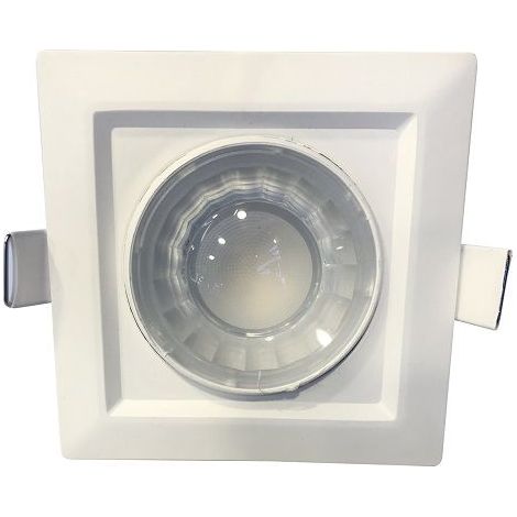 Downlight panel cuadrado Luz Neutra    8W (1/2)