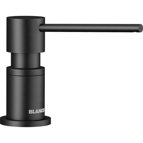 Blanco LATO Dispenser sapone cucina nero opaco
