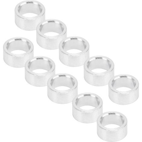 10 pièces Entretoises Creuses en Aluminium, Rondes 8mm, Écrous de Raccordement pour Montage