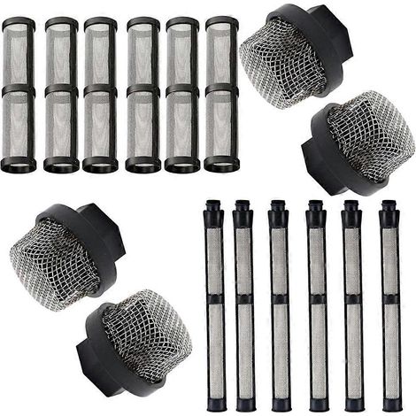 Filtre interne pour pompe à spray sans air, crépine d'aspiration avec écran, tuyau de succion, noyau de filtration, pièce de rechange universelle. (1/5)