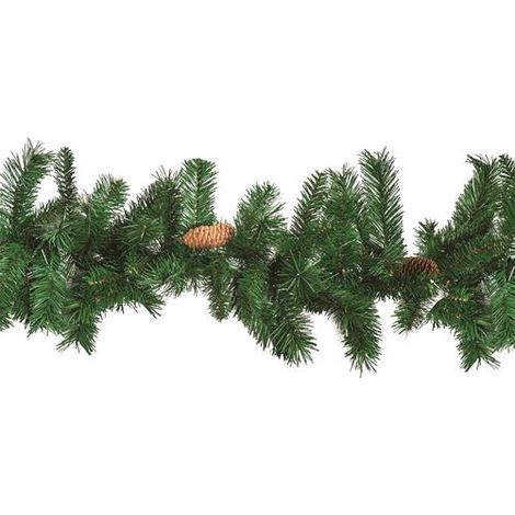 XONE Boa Ghirlanda Con Pigne Festone di Natale 270X7 Cm 260 Rami