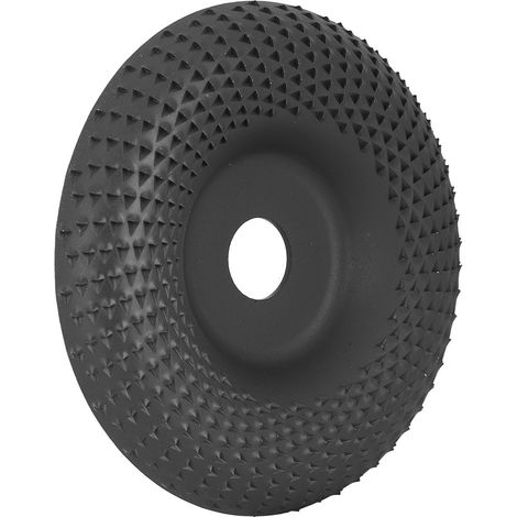 Stahl-Schleifscheibe für Holzbearbeitung, Formscheibe, Elektrowerkzeugzubehör, Hardware-Teile, Schwarze gebogene Wurzelschnitzscheibe E1-534 (1/5)
