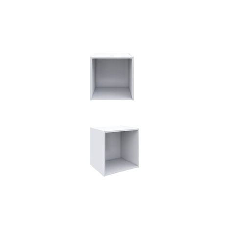 CUBO 35X29X35 CM BIANCO