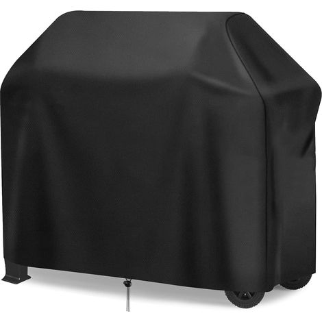 Housse Barbecue, Housse Barbecue Exterieur, 210D Oxford Protection BBQ à Gaz, Couverture de Grill Anti-Vent/Anti-UV/Anti-l'eau/Anti-l'Humidité/Antipoussière (145x61x117cm) (1/5)
