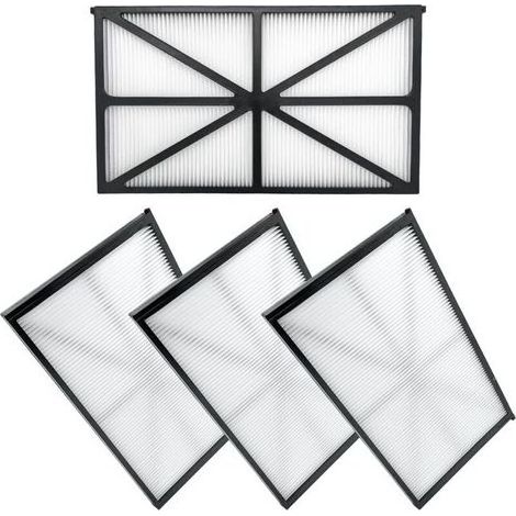Lntyq RCX70101 Lot de 4 cartouches filtrantes pour nettoyeur de piscine Hayward AquaVac, TigerShark et SharkVac (1/5)