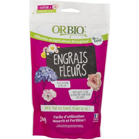 Concime per fiori 500g OrBio