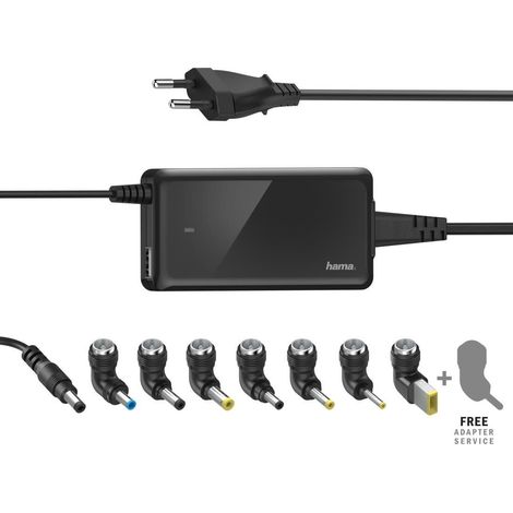 Hama Slim & Light Computer portatile Nero AC Interno (Hama Slim & Light Universal Notebook) (1/3)