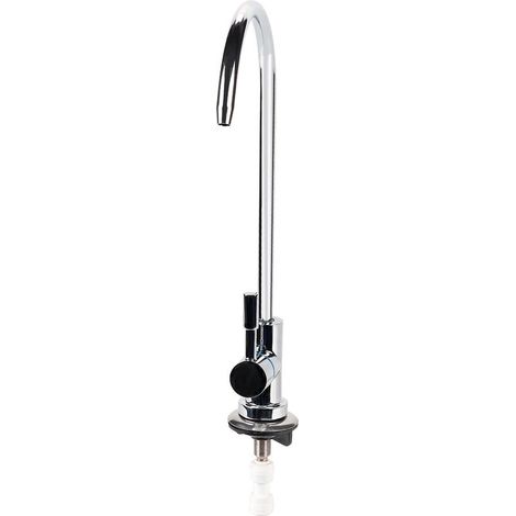 Ej.Life Robinet Monocommande RO, Filtres sous éviers Filtres à eau et adoucisseurs Purificateur d'osmose Inverse Filtration Filtre Filtre à Eau Potable Robinet Filtre à Col de Cygne pour Eau Potable (1/5)