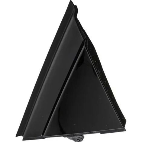 Couverture de triangle de moulage de couverture de drapeau de rétroviseur de porte de voiture pour FIAT 500 2012-2019. gauche