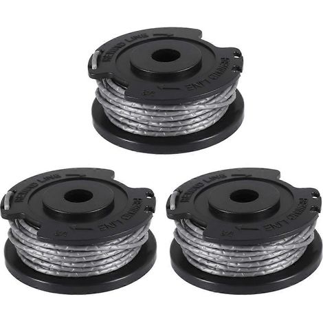 Lot de 3 bobines de rechange pour tondeuses Bosch Easygrasscut 18V (référence F016800569). (1/5)