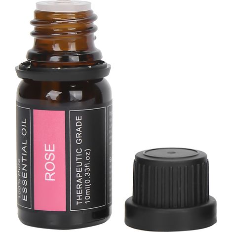 Huile essentielle d'aromathérapie YI ZHIMEI Lavande Rose Huile parfumée pure pour humidificateur et massage 10 ml (1/5)