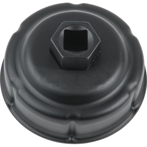 KS Tools - Cloche pour filtre à huile 3/8'', diamètre 76,0 mm / 6 rainures - 150.9406 (1/3)