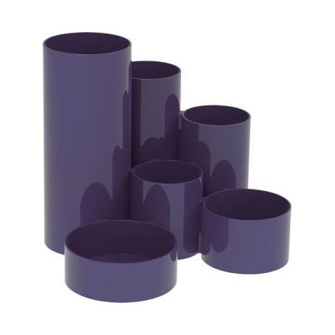 Stifteköcher tubo 15 x 12,5 cm (D. x H) Polystyrol blau (1/4)