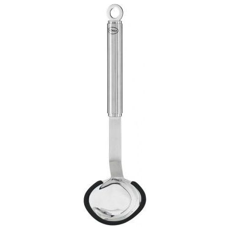 Rösle Cuchara para Salsa de Silicona Acero Inoxidable 26,5 cm Plateado Negro