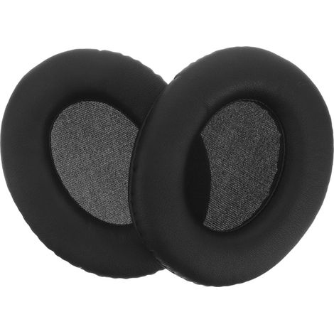 Lot de 2 Coussinets de Rechange pour écouteurs - Coques ovales en PU pour Casques -Auriculaires, idéales pour Les Voyages et Une Utilisation Quotidienne. (1/5)