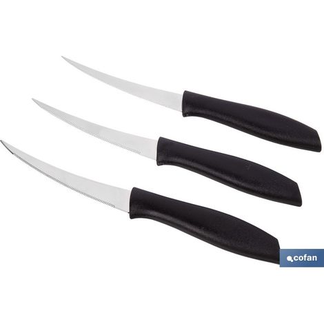 Set di 3 coltelli per frutta e verdura 21 cm (1/4)