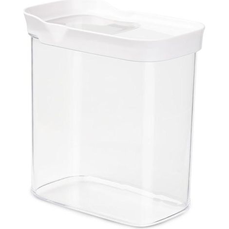 EMSA Optima Rectangular Contenedor 1,6 L Transparente, Blanco 1 pieza(s)