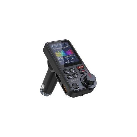 Transmetteur Bluetooth de voiture, adaptateur d'autoradio Bluetooth à écran couleur de 1,8" avec mic (1/4)