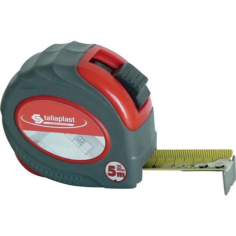 Mesure bi-matière boîtier rouge - 25 mm - 5 m - SOFOP