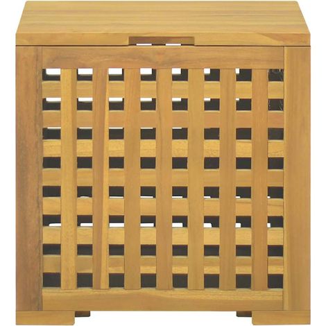 Maison Exclusive - Scatola per Corde 40x40x40 cm in Legno Massello di Teak (1/5)