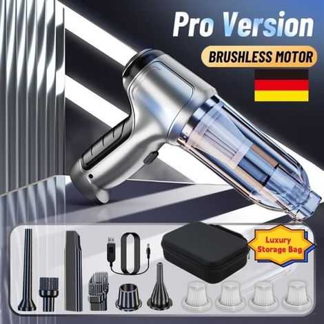 Aspirateur De Voiture À Moteur Sans Balais, Aspiration De Bain Sans Fil, Outils De Livres Haute Puissance, BRUSHLESS LUXURY-Ywey (1/5)