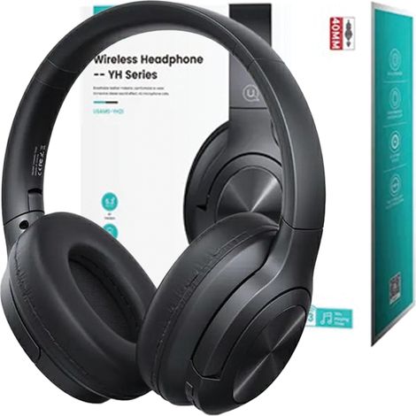 Auriculares supraaurales Bluetooth 5.3 Usams Serie US-YH Negro/Negro TDLYEJYS01 (usams-YH21) (1/5)