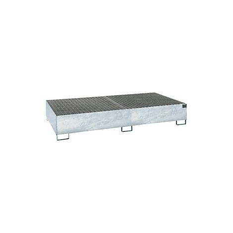 Cubeta colectora de acero para contenedores depósito IBC / KTC