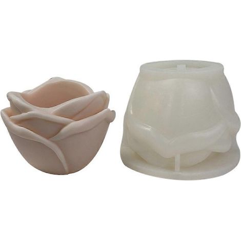 Moule en silicone pour pots de fleurs en béton, DIY cactus et succulentes (1/4)