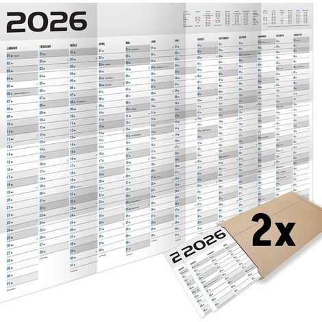 Calendrier Mural 2026 70x100 cm - Grand Planificateur Mural 2026 pour Bureau & Maison - Calendrier Annuel 2026 avec Beaucoup d’Espace - Calendrier Clair 2026 - Parfait Planificateur Mural Annuel (2026 (1/5)