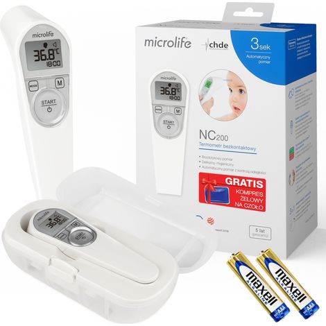 Termómetro Microlife NC200 + Compresa de gel (1/5)