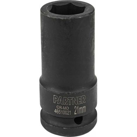 Douille à impact profonde 3/4" 6 pans 21 mm Partner