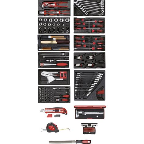 GEDORE RED 3301657 - Jeu d'outils 11xCT modules div. tool 166 pcs. , R21010002 (1/5)