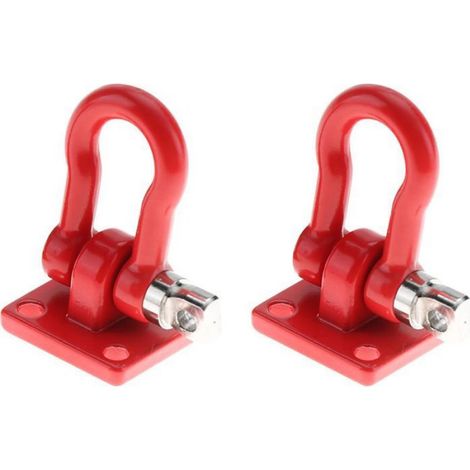 Boucle De Remorque RC - Métal - Pour Voiture Crawler RC - 15 mm - 4 Pièces (1/5)