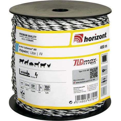 Filo recinzione elettrica Horizont w9 protezione UV alta resistenza