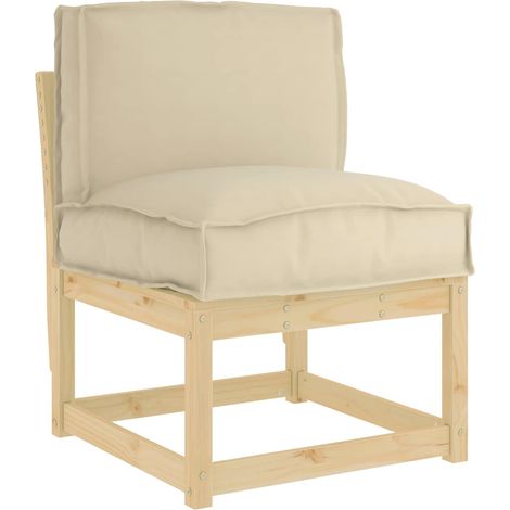 Maison Exclusive - Cuscino Beige 50 x 40 x 12 cm Tessuto Oxford (1/5)