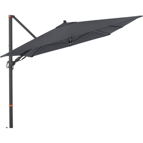 Doppler myZone Pendelschirm Side 240 x 320 cm Sonnenschirm 6 Farben Ampelschirm 448279 840 Anthrazit (1/2)
