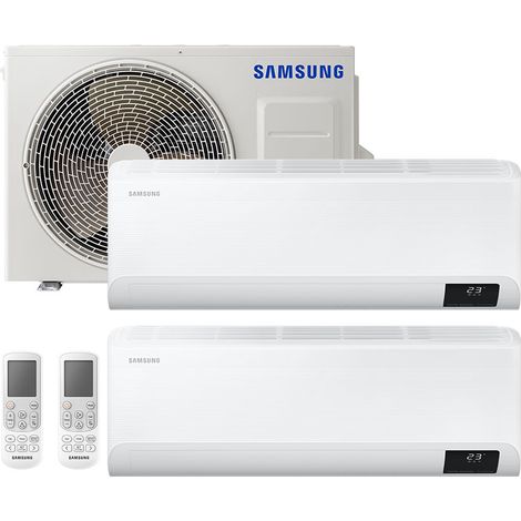 Samsung Climatizzatore Dual Split Inverter Cebu WiFi 9000+9000 BTU R32 AJ040TXJ2KG
