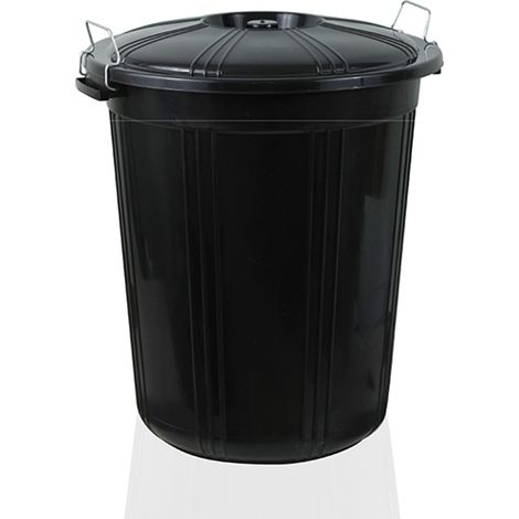 Cubo de basura 80 L con tapa