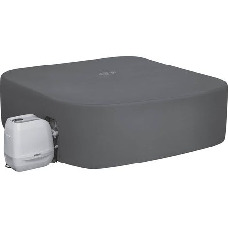 Cover Grey 230 x 230 x 71 cm PVC and POM Bestway