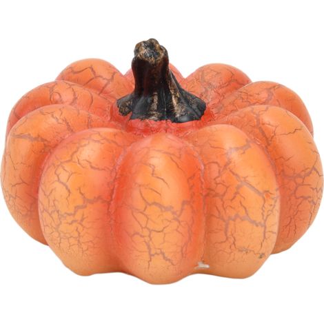 Citrouille lumineuse LED 3D à piles, lampe citrouille d'Halloween, veilleuse pour décoration de fête, citrouille plate de type C (1/5)