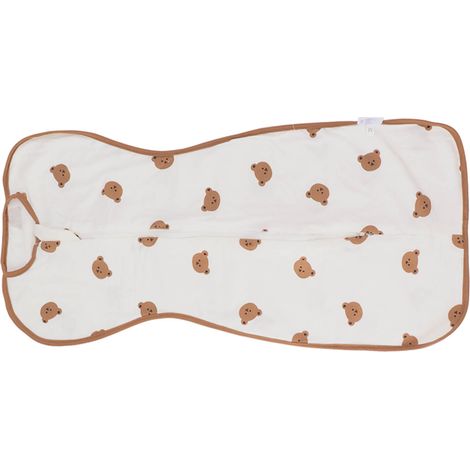 Gigoteuse bébé sans manches avec fermeture éclair, couverture douce, confortable et portable pour tout-petit, taille 1 M (1/5)