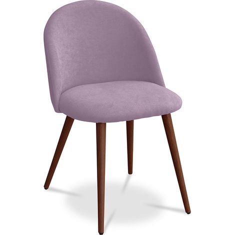 Sedia da pranzo - Rivestita in tessuto - Stile scandinavo - Evelyne Rosa