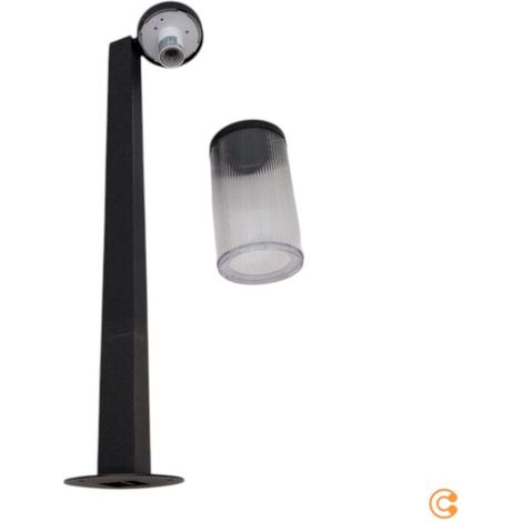 [GEBRAUCHT] B-Ware Nordlux Wegeleuchte Gartenlampe Coupar LED Pollerleuchte dimmbar schwarz 80cm (1/2)