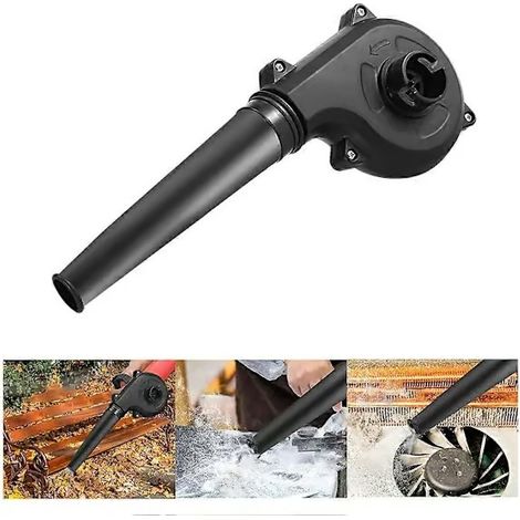 Souffleur et aspirateur 2 en 1 idéal pour le jardinage, mini souffleur portable sans fil avec technologie de charge turbo (1/5)