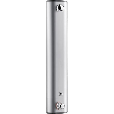 Delabie Du-Elem. SECURITHERM Therm. 6V Batterie, Aluminium, Connexion en haut