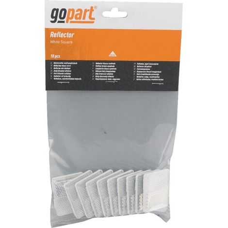 Reflector blanco cuadrado GOPART LA75010