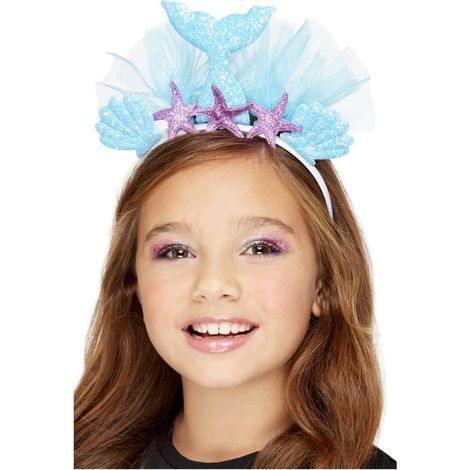 Mermaid Headband - Blue - Shells - 72020
