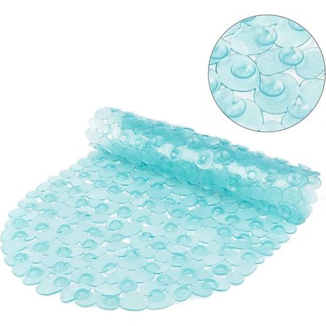 Rutschfeste Badematte für die Badewanne, 35 cm x 68 cm, angenehm für müde Füße, umweltfreundliche, waschbare Duschmatte (1/4)