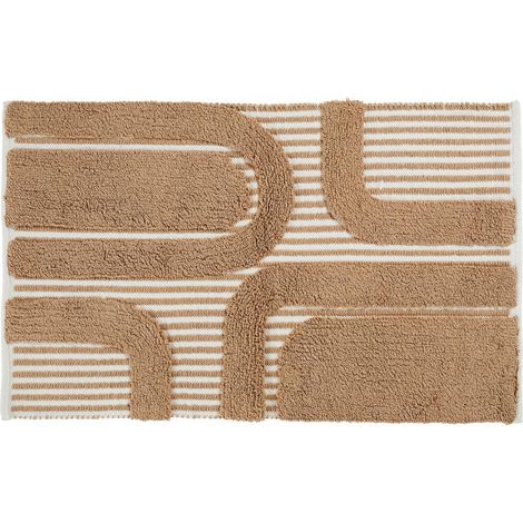 Tappeto in cotone trapuntato poppy 60x90cm - Atmosphera créateur d'intérieur (1/5)